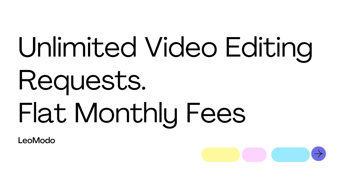 Hire Video Editors Unlimited Video Editing